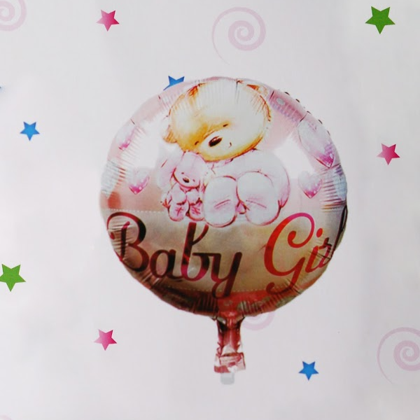 Balón Baby girl - ružový