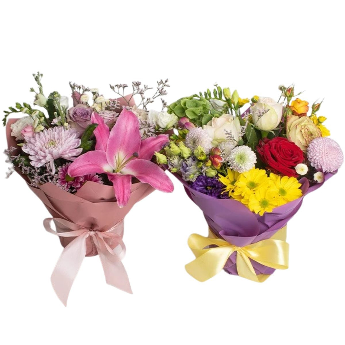 Veselý aranžmán podľa floristky
