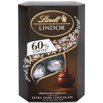 Lindt Lindor čokoládové guličky 60%