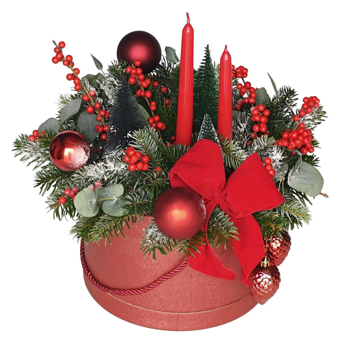 Adventný box červený