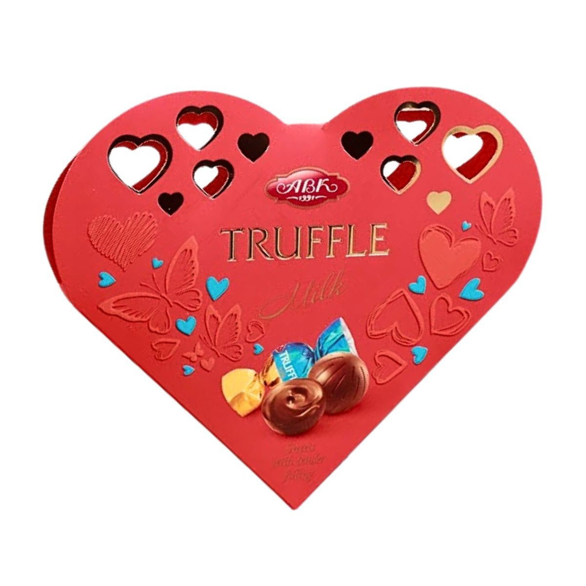 Mliečna čokoládová bonboniéra Truffle - 100 g