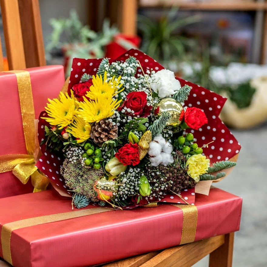 Kytica Vianočný pozdrav 1