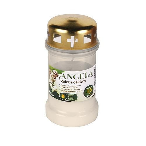Kahanec s viečkom biely ANGELA 1,5