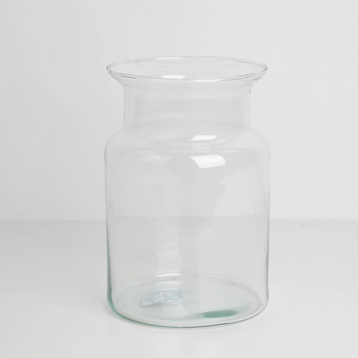 Sklenená váza 20cm