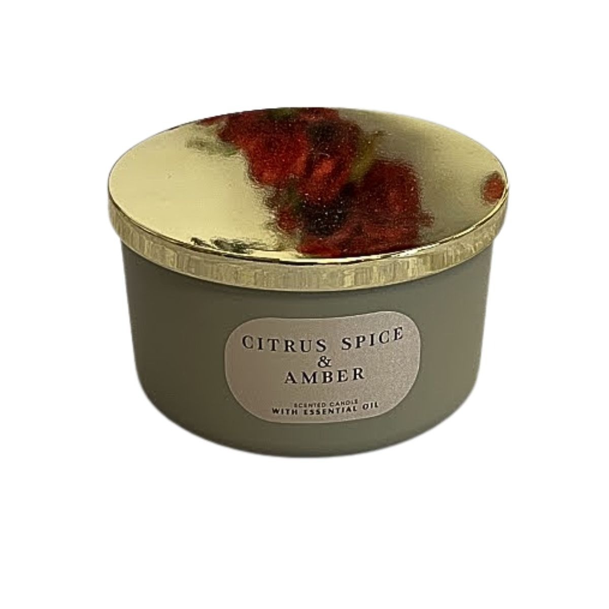 Vonná sviečka - Citrus spice & Amber